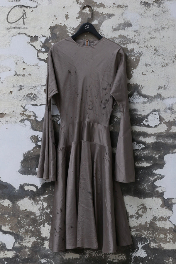 Mutedance 24 Autumn and Winter Waist Silk Dress/Pants MD-MD24FW95-celadon MD24FW94